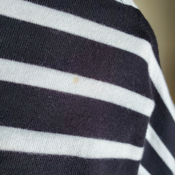 Black and White Striped Dress - Picture 4 of 4